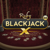 Play Blackjack X 20 - Ruby at phI777